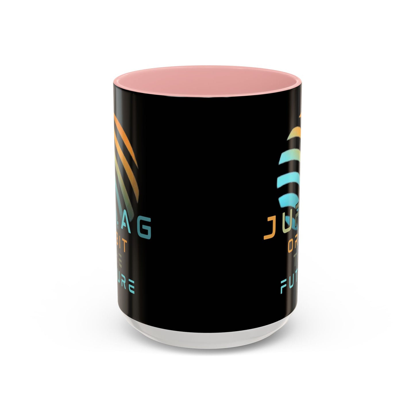 Jupiter (JUP) Orbit the Future Black Accent Mug by cypherpunkgear.com