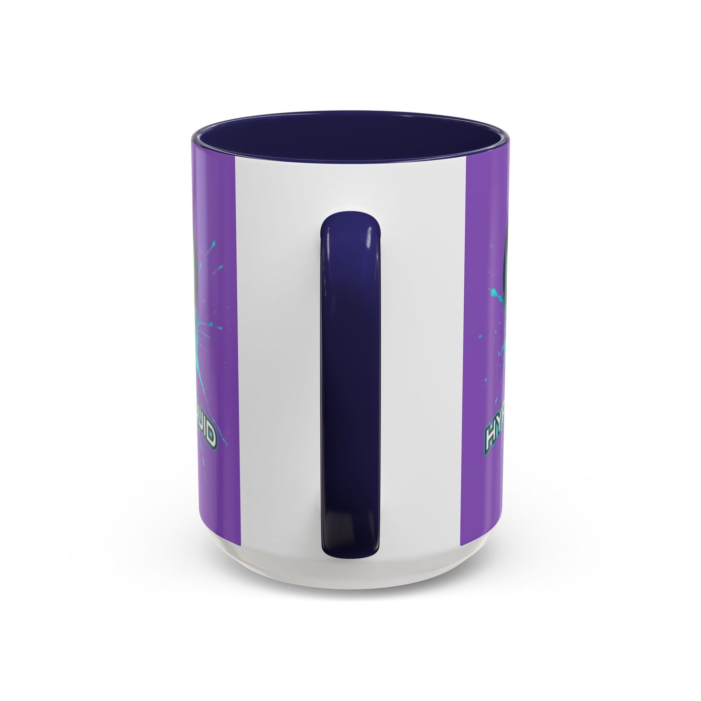 HYPE Drip Light Purple Accent Mug by cypherpunkgear.com