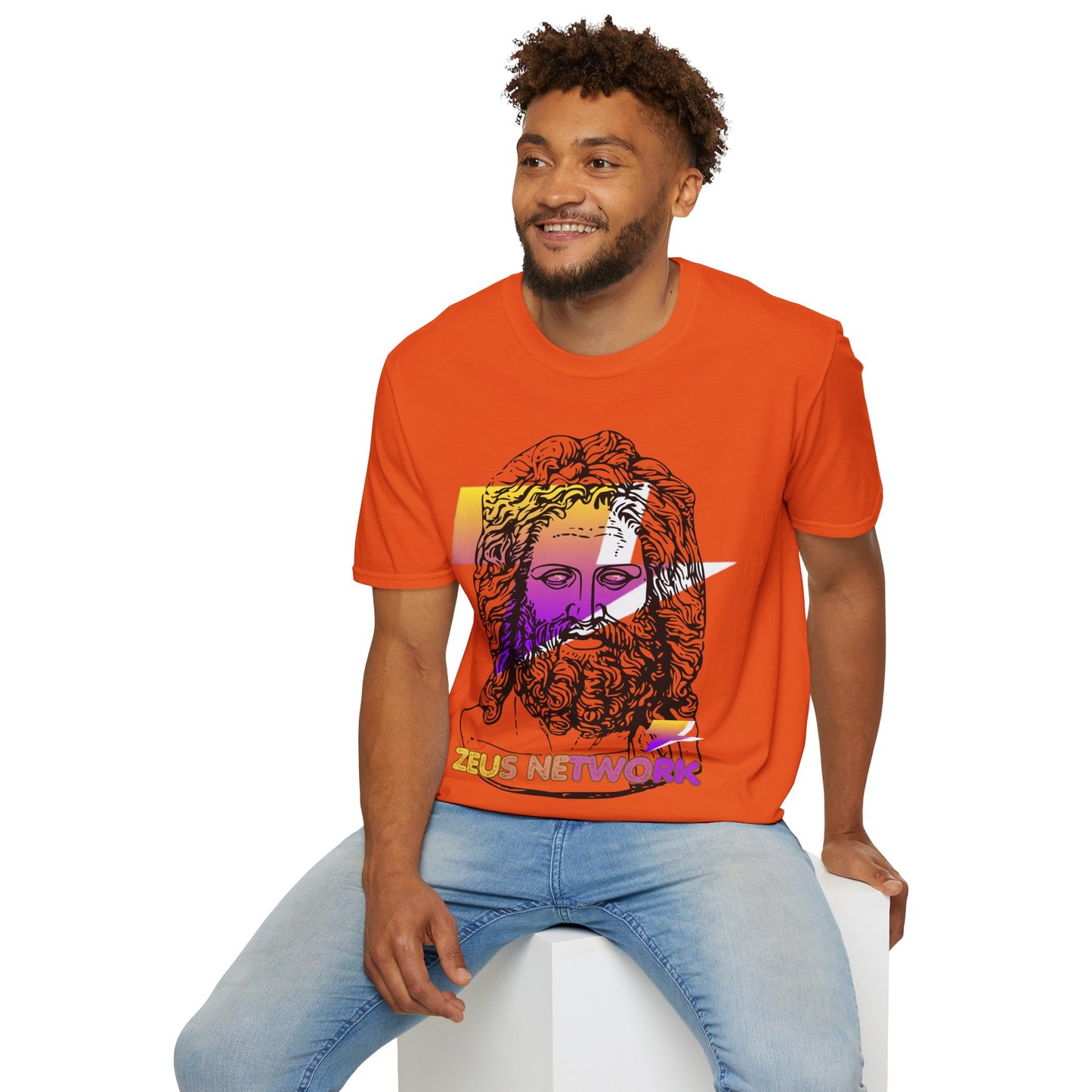 Zeus Network Light colors Unisex T-Shirt by cypherpunkgear.com