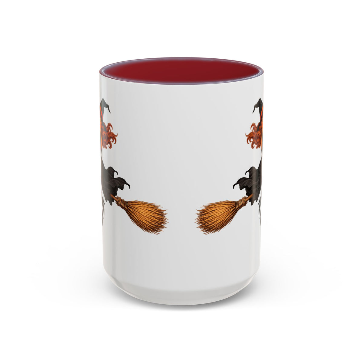 Hazel Hex White Accent Mug by CreepyCrafts.boo