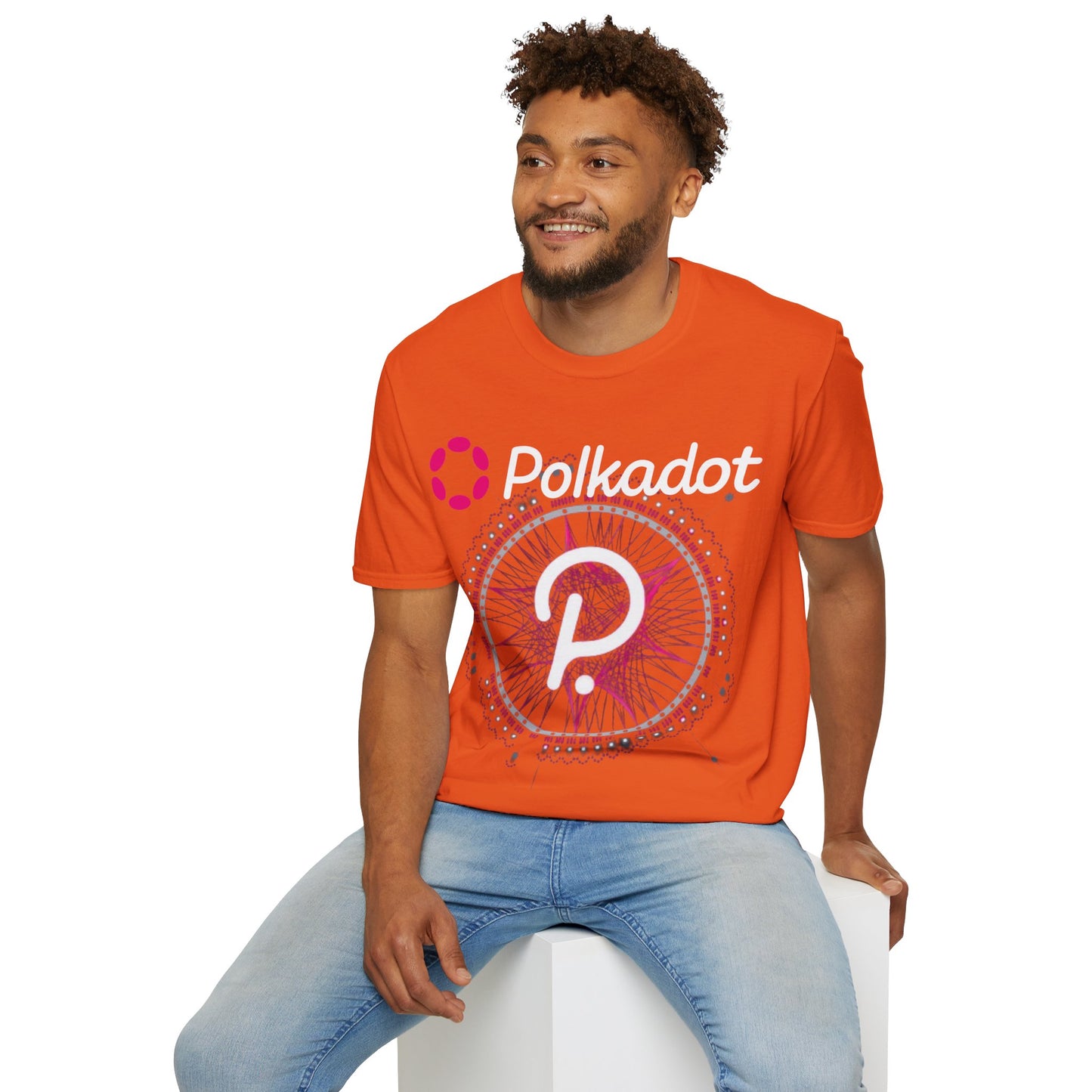 Polkadot (DOT) DKcolors Unisex T-Shirt by cypherpunkgear