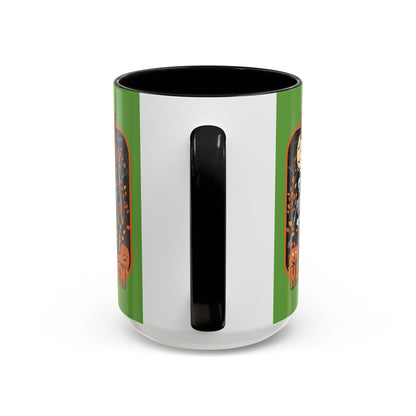 Spooktacular Skeletons of Halloween Accent Mug by CreepyCrafts.boo