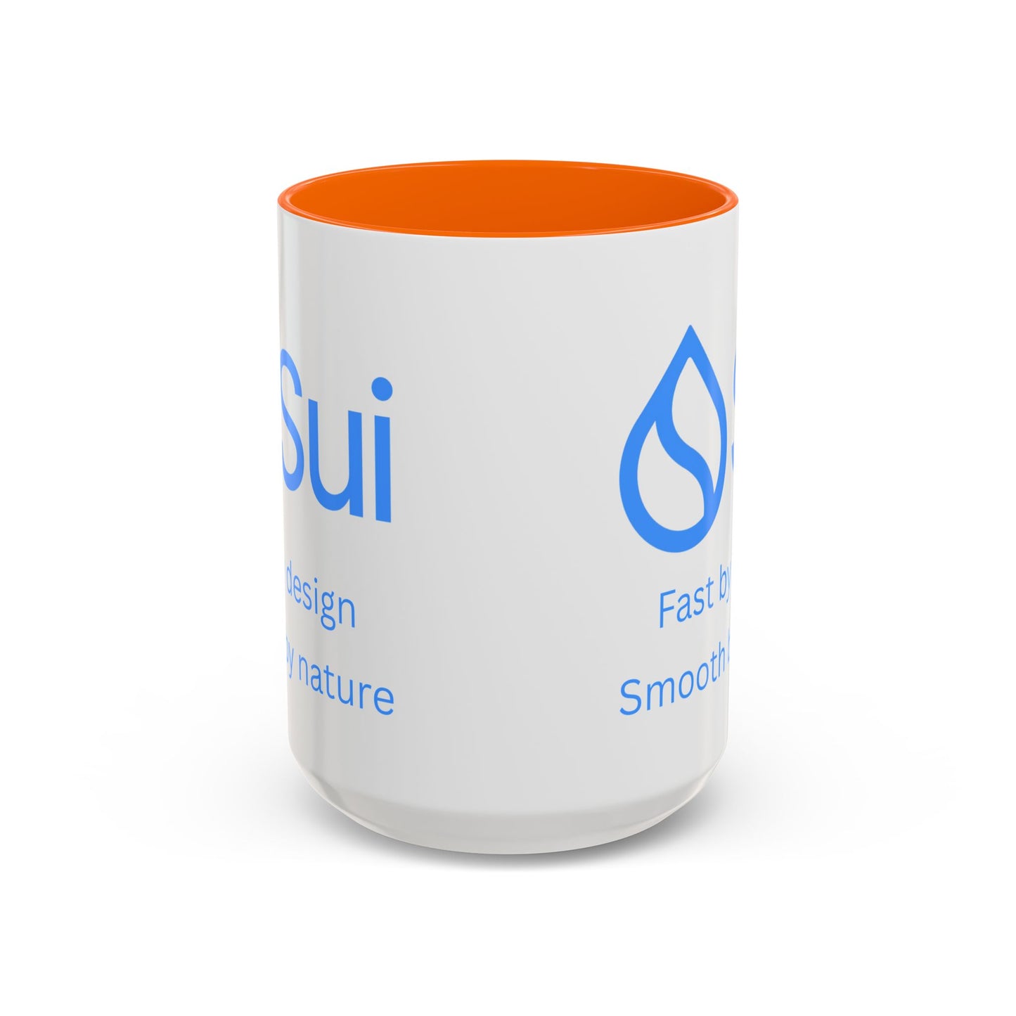 SUI White Accent Mug by cypherpunkgear.com