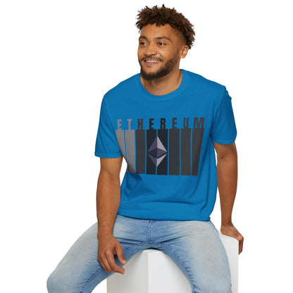 Ethereum (ETH) Dark colors Unisex T-Shirt by cypherpunkgear.com