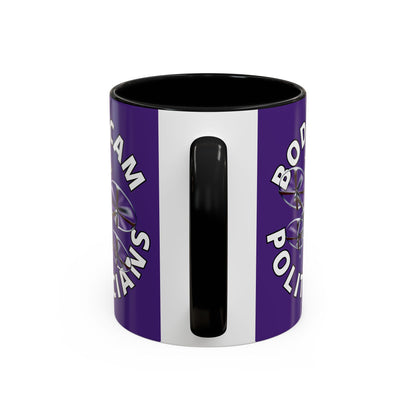 Bodycam the Politicians Drone Purple Accent Mug by cypherpunkgear.com