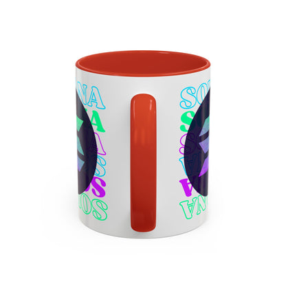 Solana Solana Solana (SOL) Accent Mug by cypherpunkgear