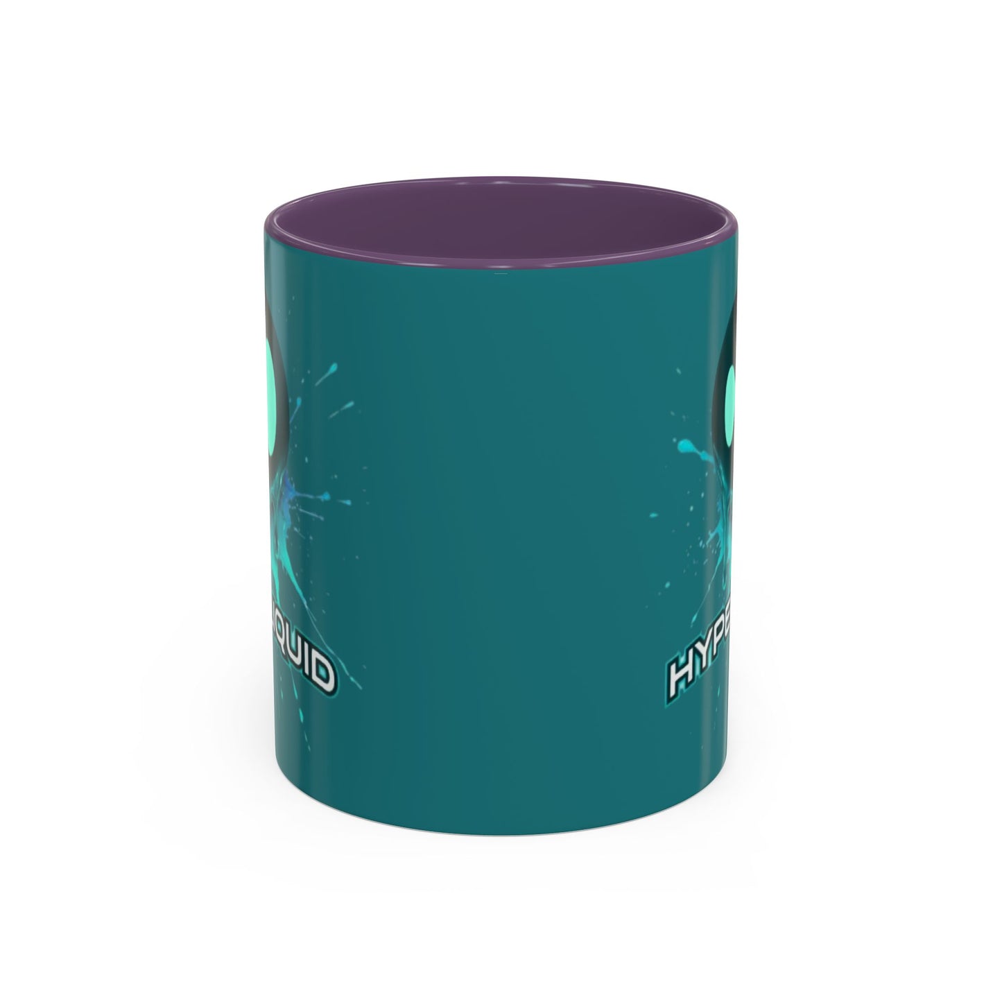 HYPE Drip Hyperliquid Accent Mug by cypherpunkgear.com