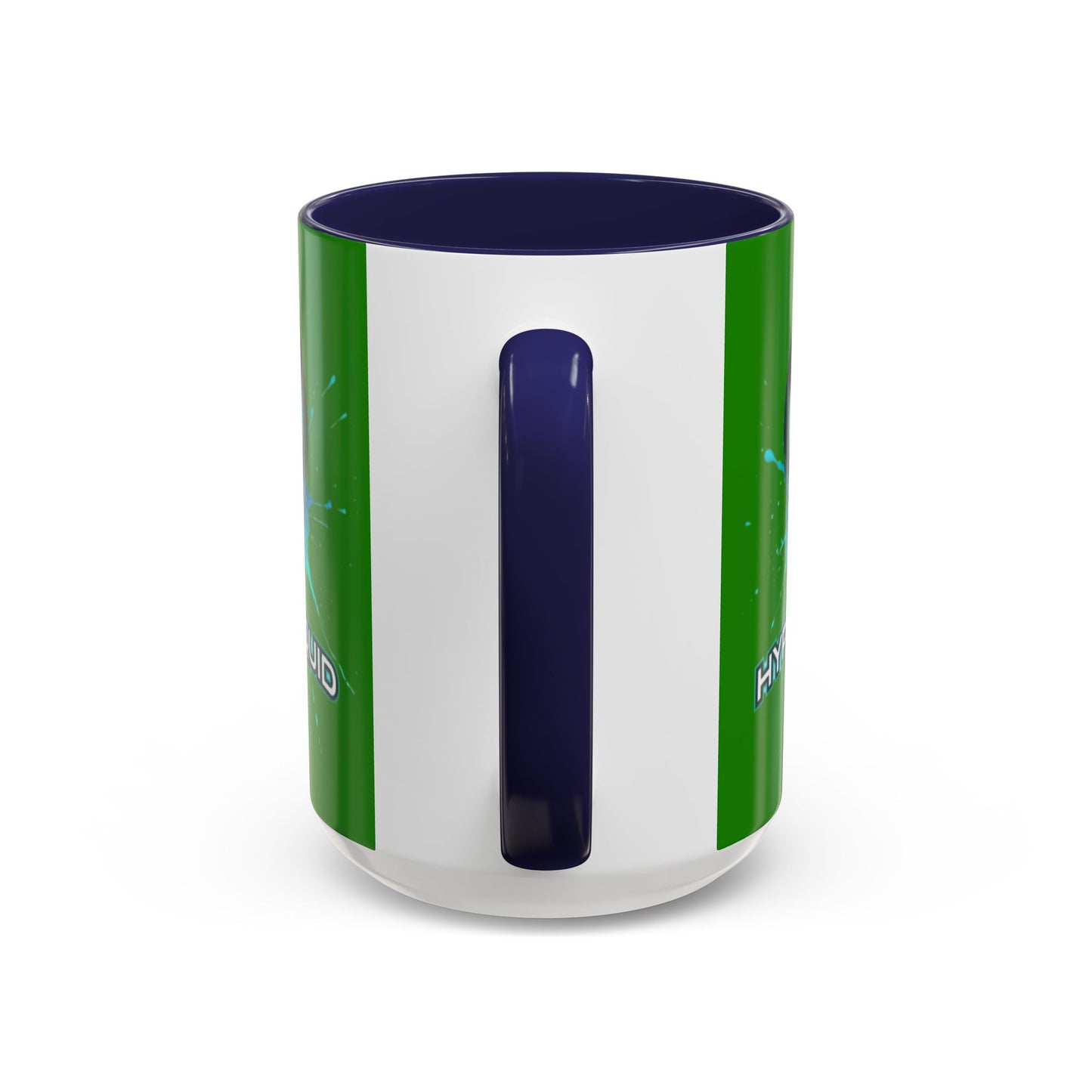 HYPE Drip Green Accent Mug by cypherpunkgear.com