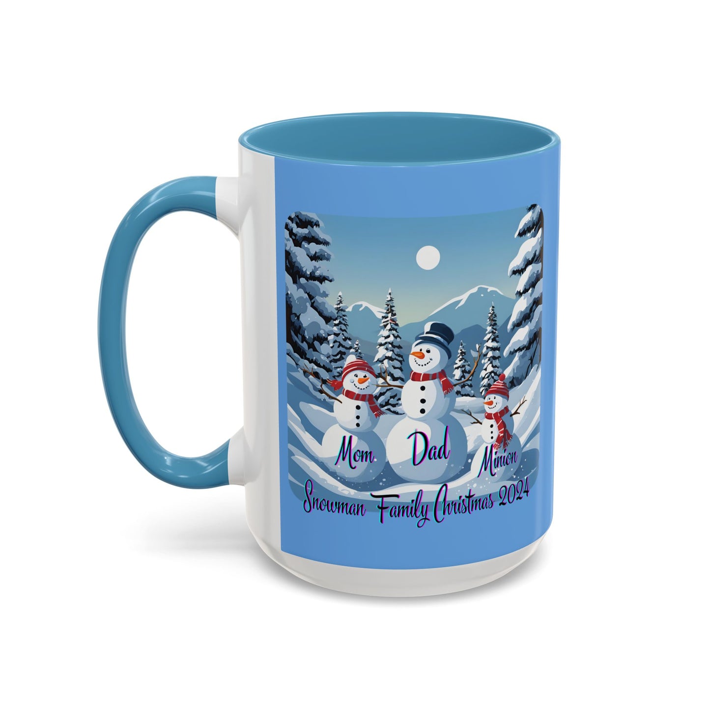 Snowman Family of 3 Accent Mug by cypherpunkgear