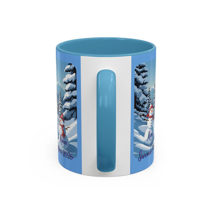 Snowman Family of 3 Accent Mug by cypherpunkgear.com