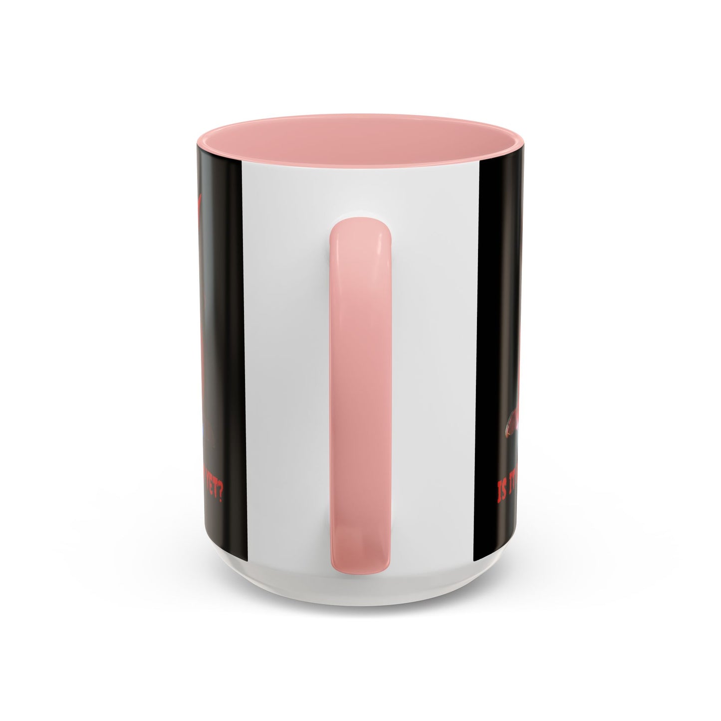 Is it Halloween yet? Black Accent Mug by CreepyCrafts.boo