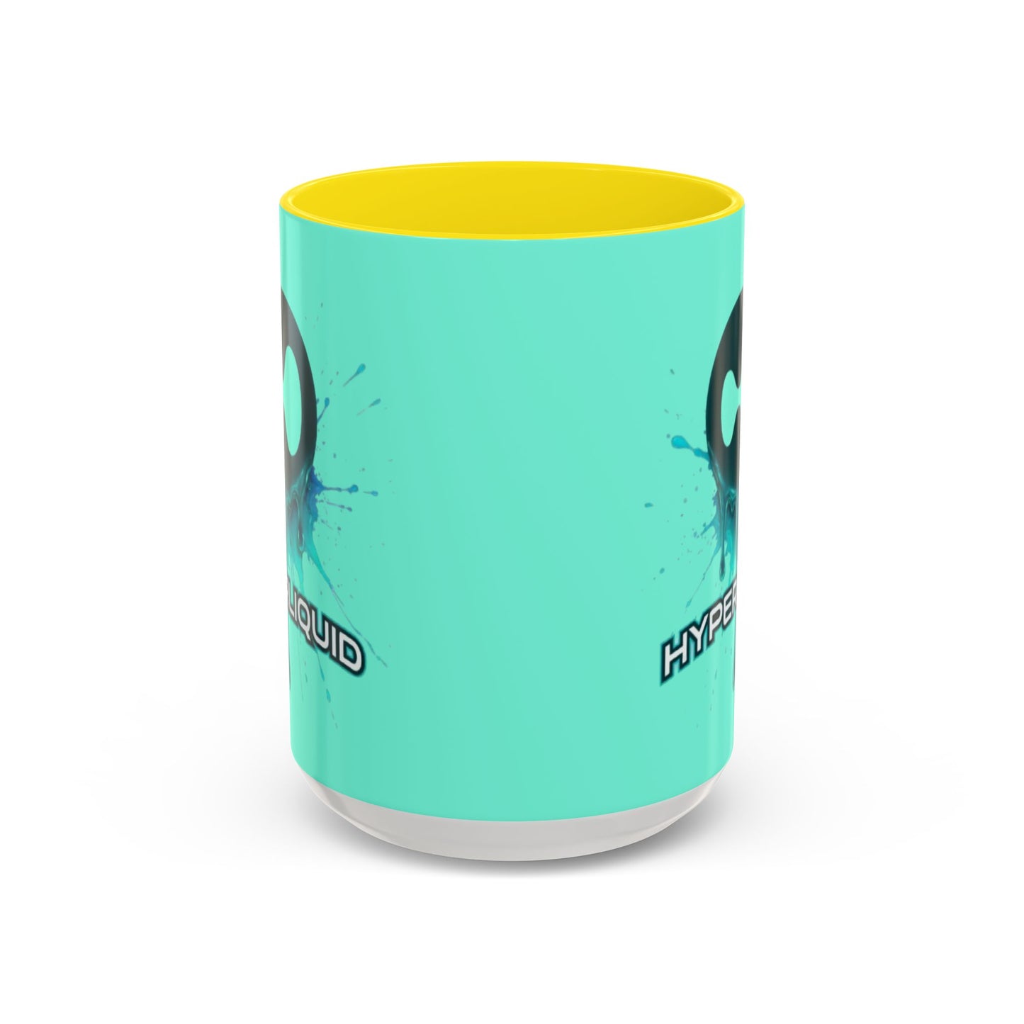 HYPE Drip Light Hyperliquid Accent Mug by cypherpunkgear.com