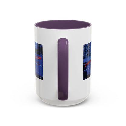Cypherpunkgear.com logo Accent Mug by cypherpunkgear.com