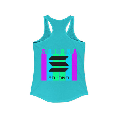 ¡Camiseta sin mangas Solana de 2 caras de cypherpunkgear! Camiseta sin mangas ideal con espalda cruzada para mujer