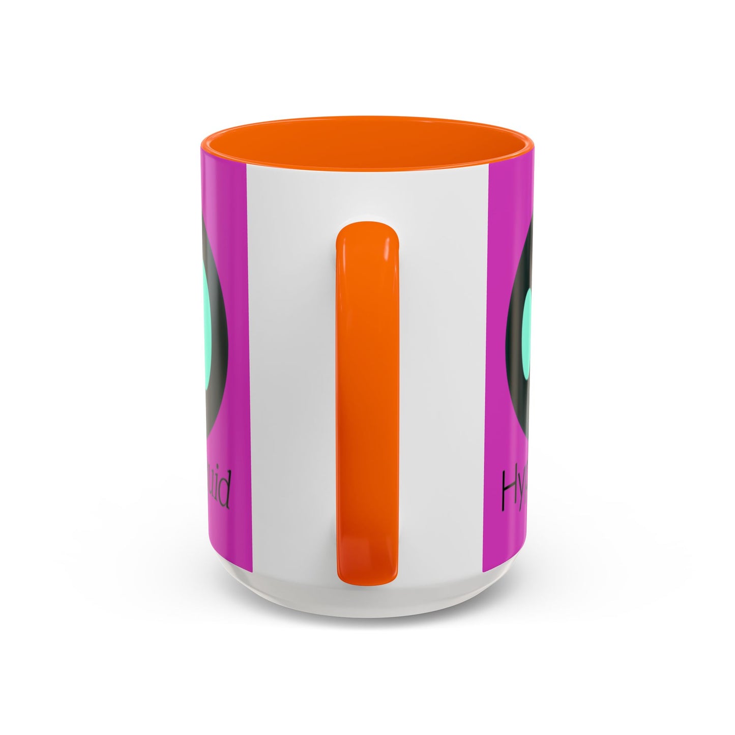 Hyperliquid Black font Pink Accent Mug by cypherpunkgear.com
