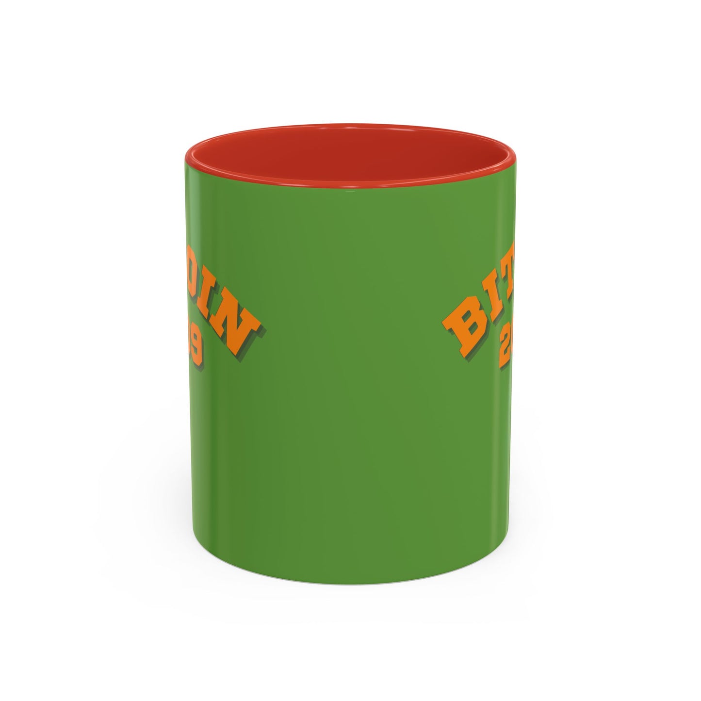 Bitcoin 2009 Green Accent Mug by cypherpunkgear.com