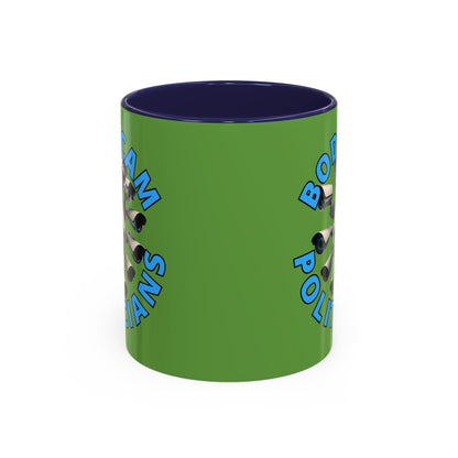 Bodycam the Politicians Cameras Green Accent Mug by cypherpunkgear.com