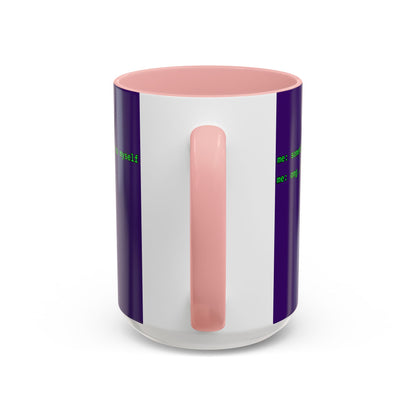 Sometimes I talk to myself - me: omg...same Purple Accent Mug by cypherpunkgear.com