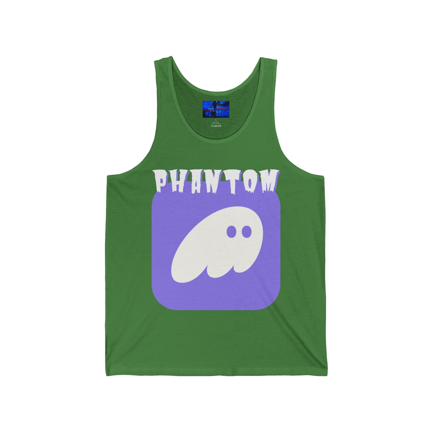 Phantom Hot Wallet Unisex Jersey Tank Top by cypherpunkgear