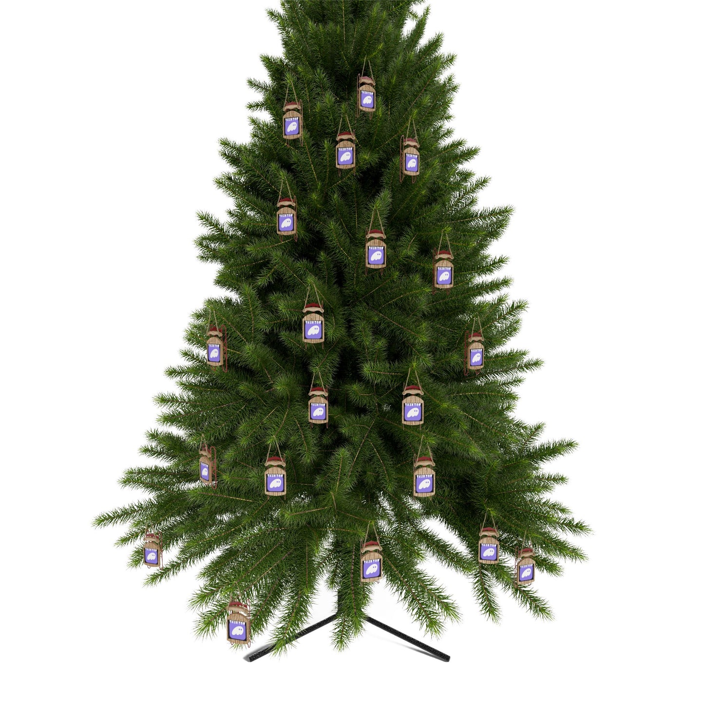 Phantom Hot Wallet Sled Ornament by cypherpunkgear.com