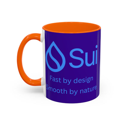 SUI Purple Accent Mug by cypherpunkgear.com