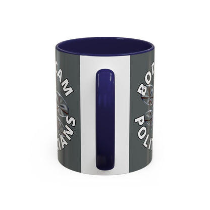 Bodycam the Politicians Drone Grey Accent Mug by cypherpunkgear.com