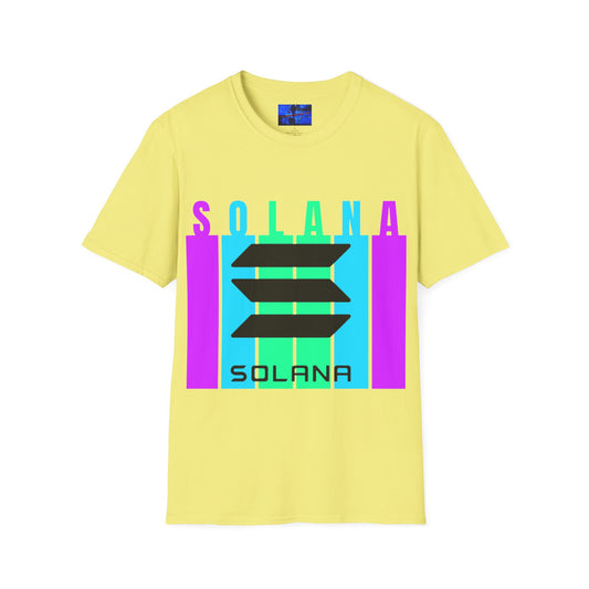 Solana (SOL) Freedom LTcolors Unisex T-Shirt by cypherpunkgear