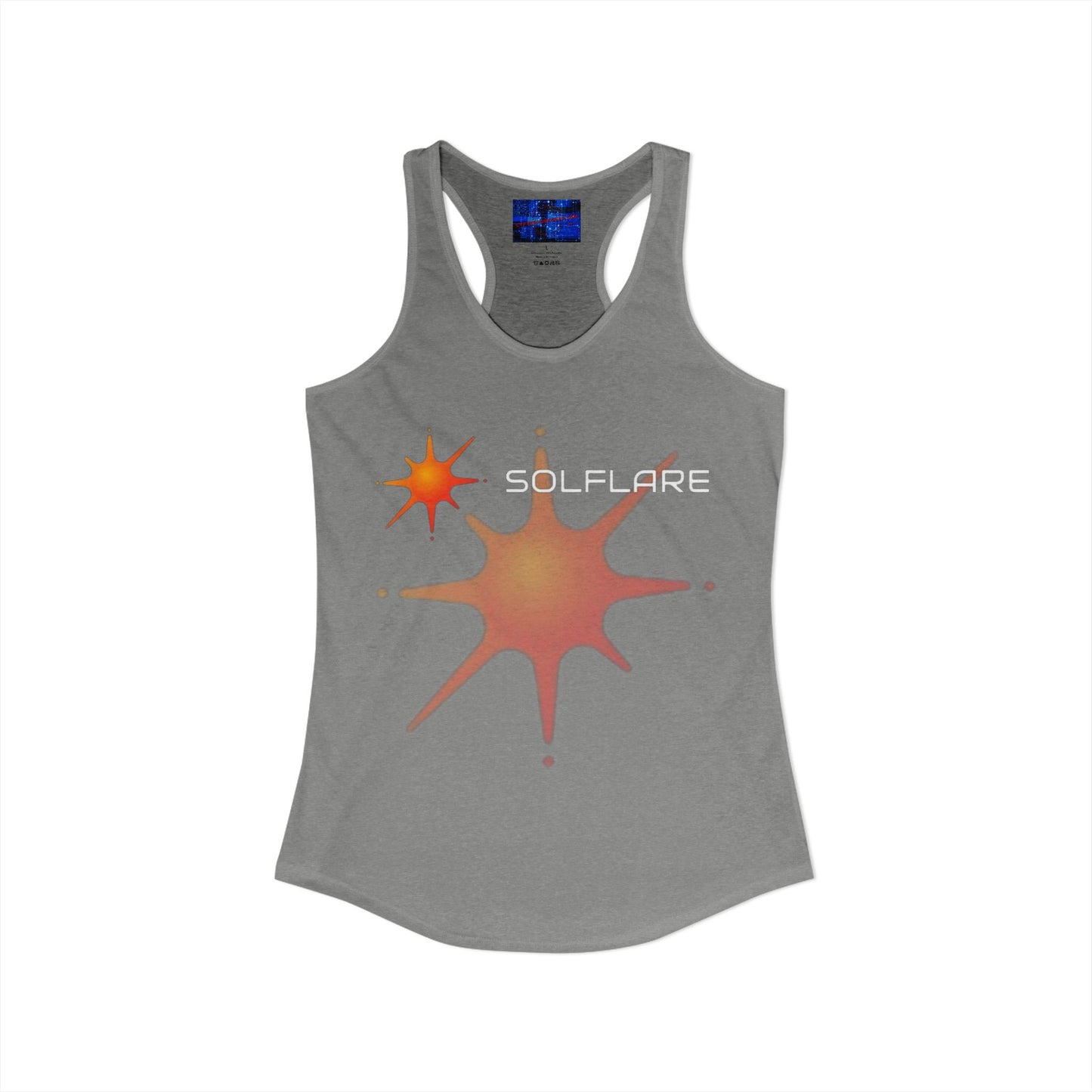Solflare Women's Racerback Tank Top by cypherpunkgear.com