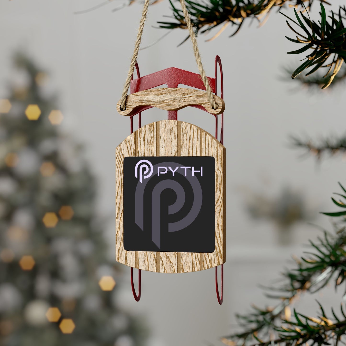 Pyth (PYTH) Oracle Sled Ornament by cypherpunkgear.com
