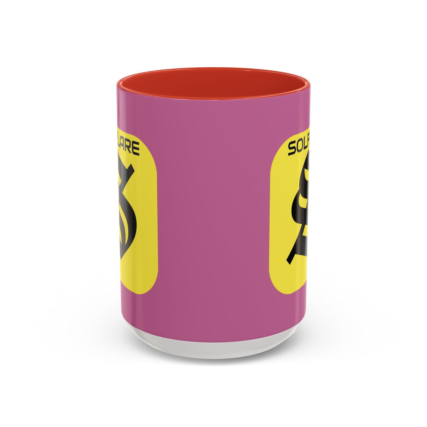 SolflareLogo Pink Accent Mug by cypherpunkgear.com