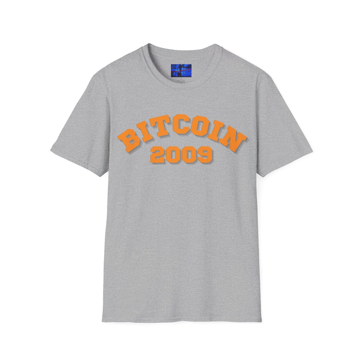 Bitcoin 2009 Light colors Unisex T-Shirt by cypherpunkgear.com