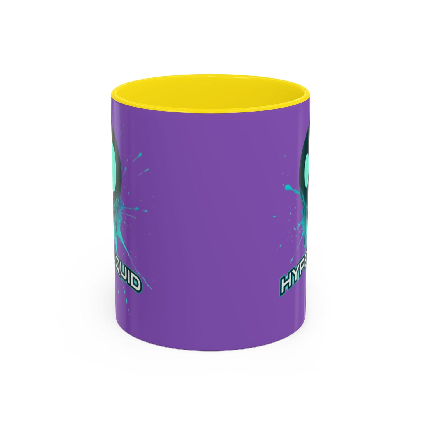 HYPE Drip Light Purple Accent Mug by cypherpunkgear.com