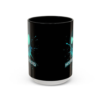 HYPE Drip Black Accent Mug by cypherpunkgear.com