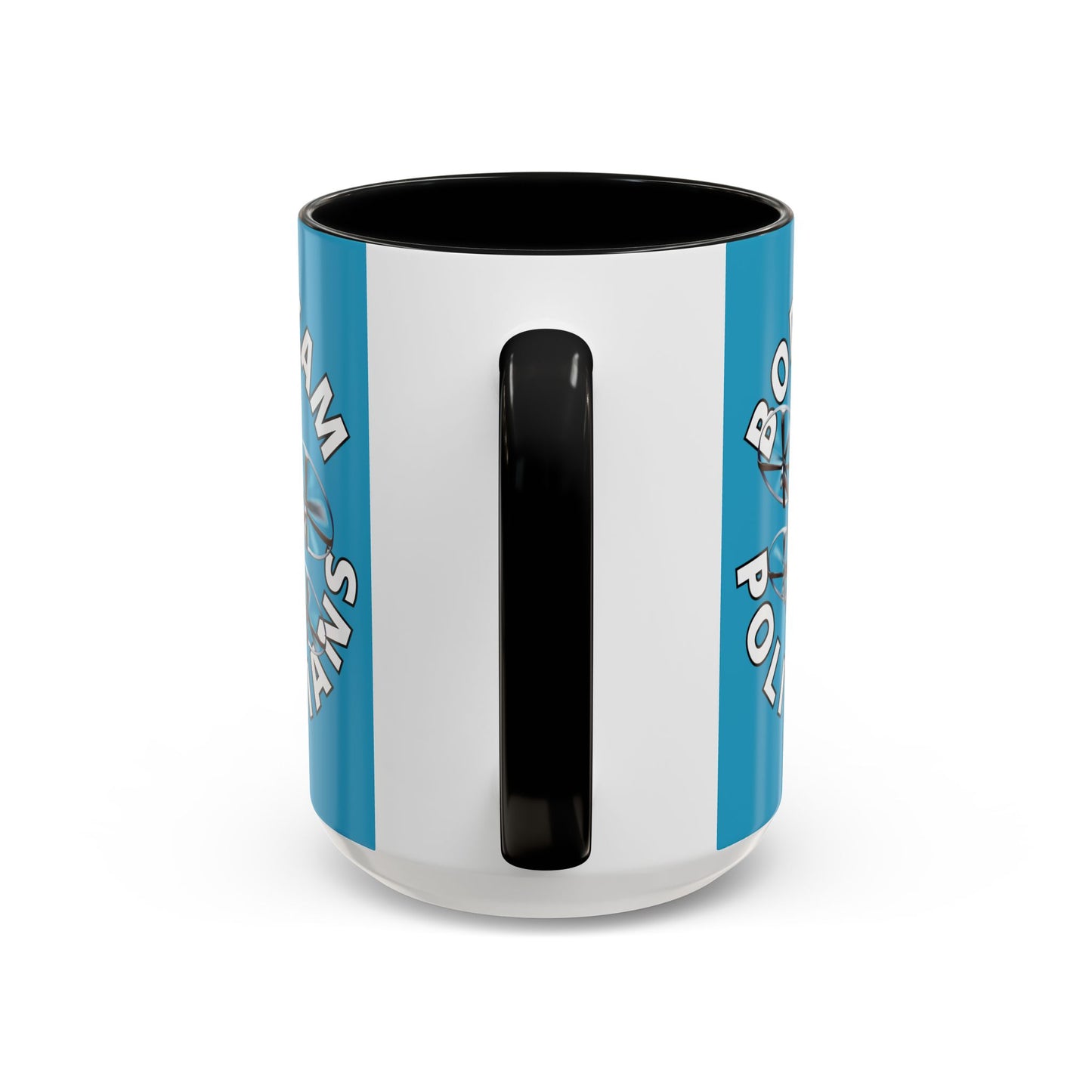 Bodycam the Politicians Drone Turquoise Accent Mug by cypherpunkgear.com