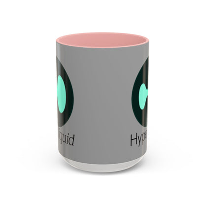 Hyperliquid Black font Grey Accent Mug by cypherpunkgear.com