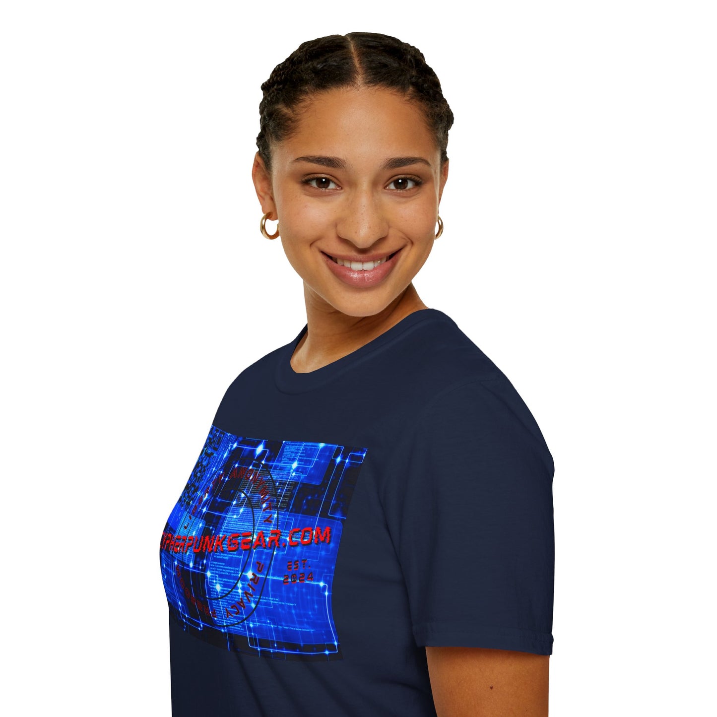 Cypherpunkgear.com logo Dark colors Unisex T-Shirt by cypherpunkgear.com