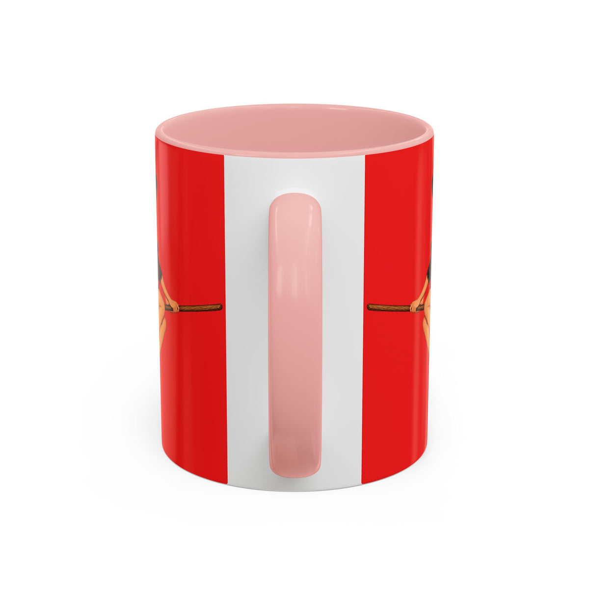Hazel Hex Red Accent Mug by CreepyCrafts.boo