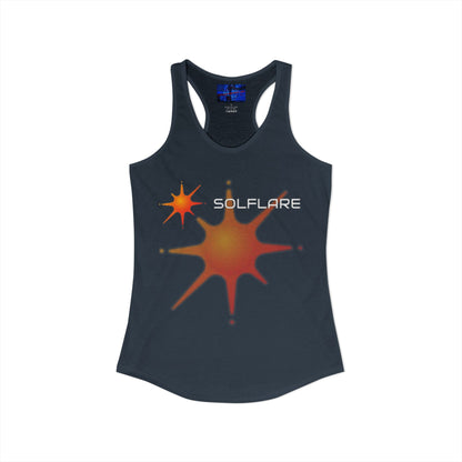 Solflare Women's Racerback Tank Top by cypherpunkgear.com