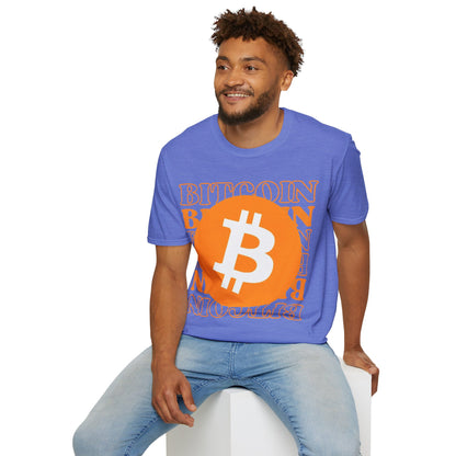 Bitcoin Bitcoin Bitcoin (BTC) Light colors Unisex T-Shirt by cypherpunkgear.com
