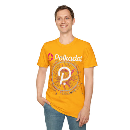 Polkadot (DOT) DKcolors Unisex T-Shirt by cypherpunkgear