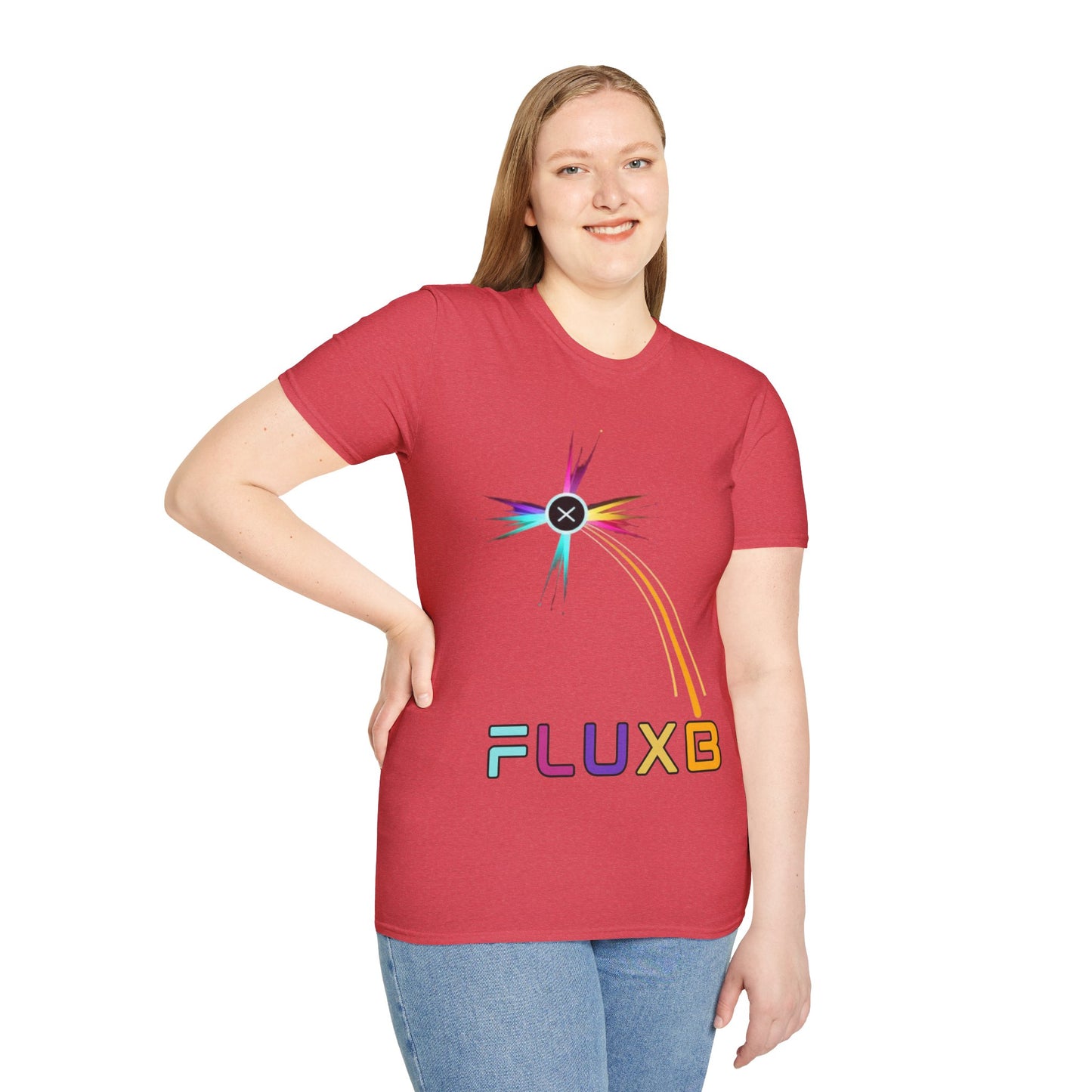 FluxBeam (FLUXB) Light colors Unisex T-Shirt by cypherpunkgear.com