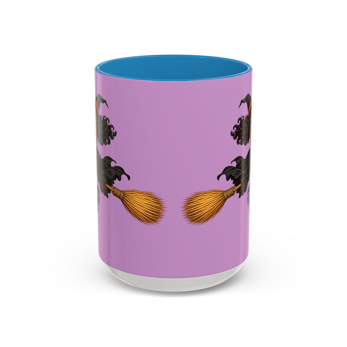 Velvet Vex Pink Accent Mug by CreepyCrafts.boo