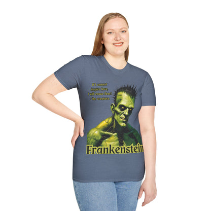 Frankenstein's Creature Dark colors Unisex T-Shirt by CreepyCrafts.boo