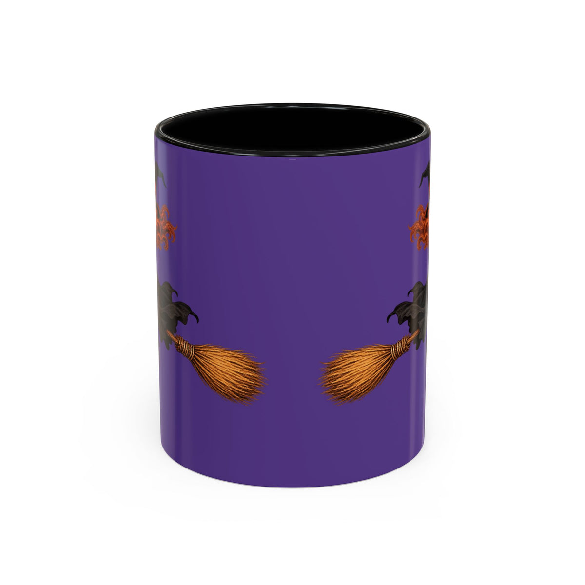 Hazel Hex Purple Accent Mug by CreepyCrafts.boo