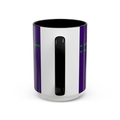 Sometimes I talk to myself - me: omg...same Purple Accent Mug by cypherpunkgear.com