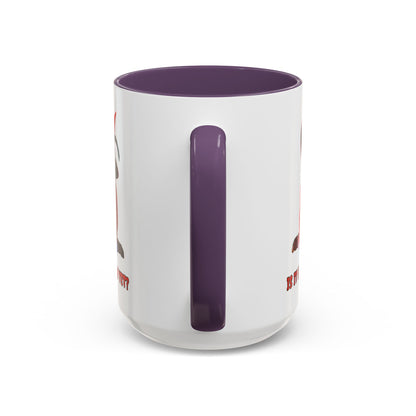 Is it Halloween yet? White Accent Mug by CreepyCrafts.boo