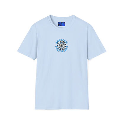 ¡BodyCam ThePoliticians de 2 caras de cypherpunkgear! Camiseta unisex de estilo suave