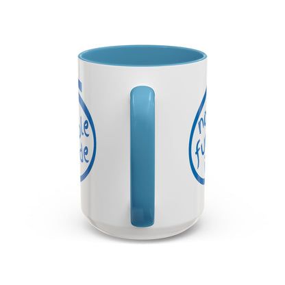 Non-Fungible Inside White Accent Mug by cypherpunkgear.com