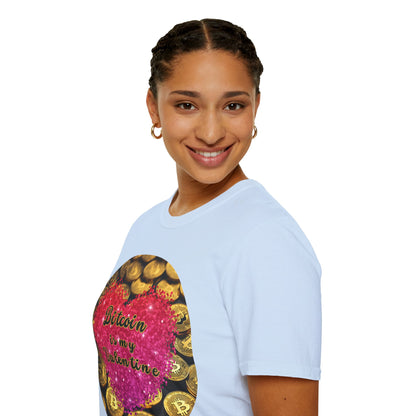 My Valentine Light colors Unisex T-Shirt by cypherpunkgear.com