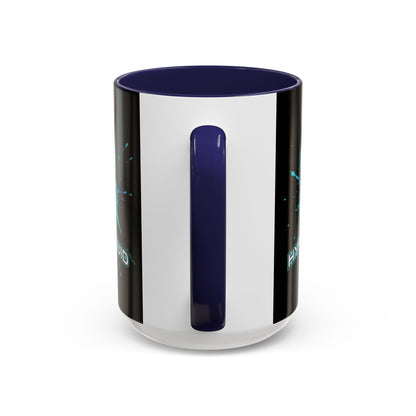HYPE Drip Black Accent Mug by cypherpunkgear.com